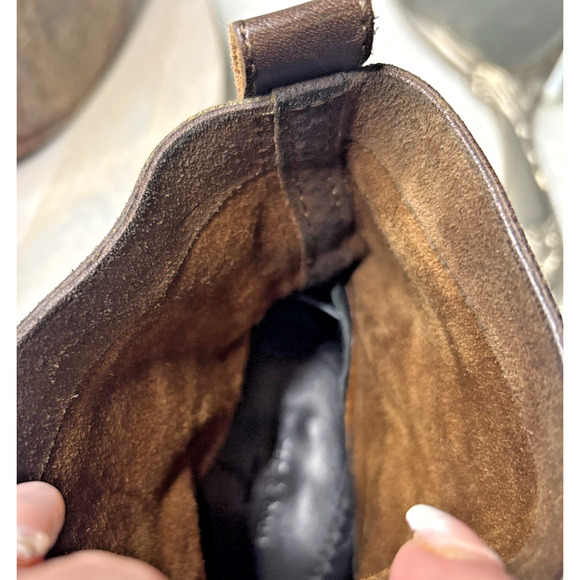 Rag & Bone Women’s Suede Ankle Booties Brown Slouch Western Style Leather Sole 6 - Picture 10 of 10
